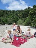 Lunch op cape tribulation