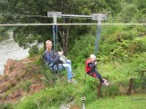 Terug via kabelbaan