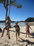 Boomschommelen - heel vreedzaam zolang iedereen maar precies even lang mag