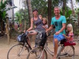 Op de fiets op Koh Trong