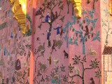 Wat Xien Thong, mozaïek op een kleine tempel