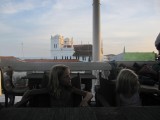 's avonds curry eten met uitzicht over Galle