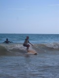 Riding the waves