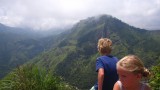 Koen en Floor tijdens de walk naar Little Adam's Peak