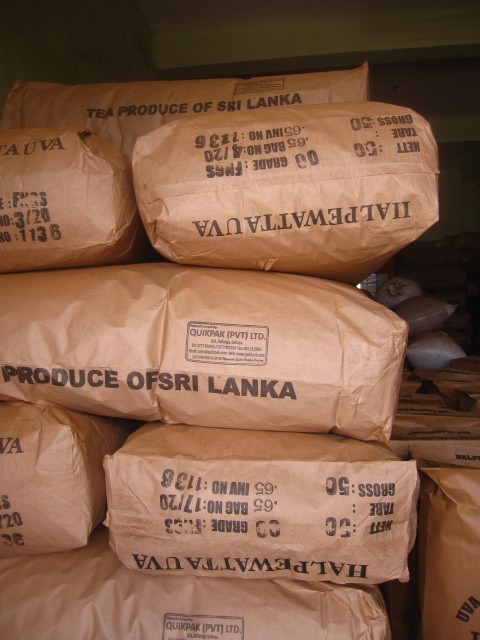 De Halpewatta tea factory nabij Ella