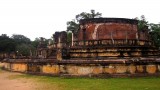 Tempel bij koninklijk paleis in Polonnaruwa