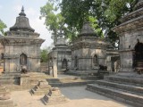 Stupa's bij Pashupatinath