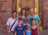In Patan, samen met Shree, onze gids