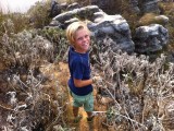 Koen tijdens de walk in Bandipur