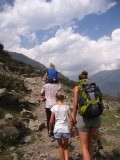 Op weg naar Ghandruk