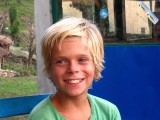 Koen ziet er nog fris uit na twee dagen