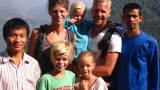 Met Parkass en Bishnu