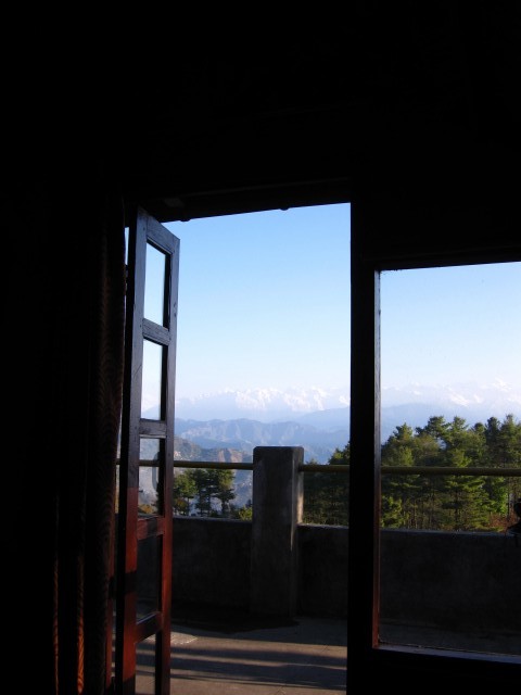 Uitzicht vanaf de hotelkamer: Hotel At the End of the Universe