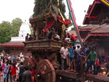 Chariot op Kathmandu Durbar Square