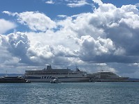 ‘Onze’ boot ligt al klaar in de haven