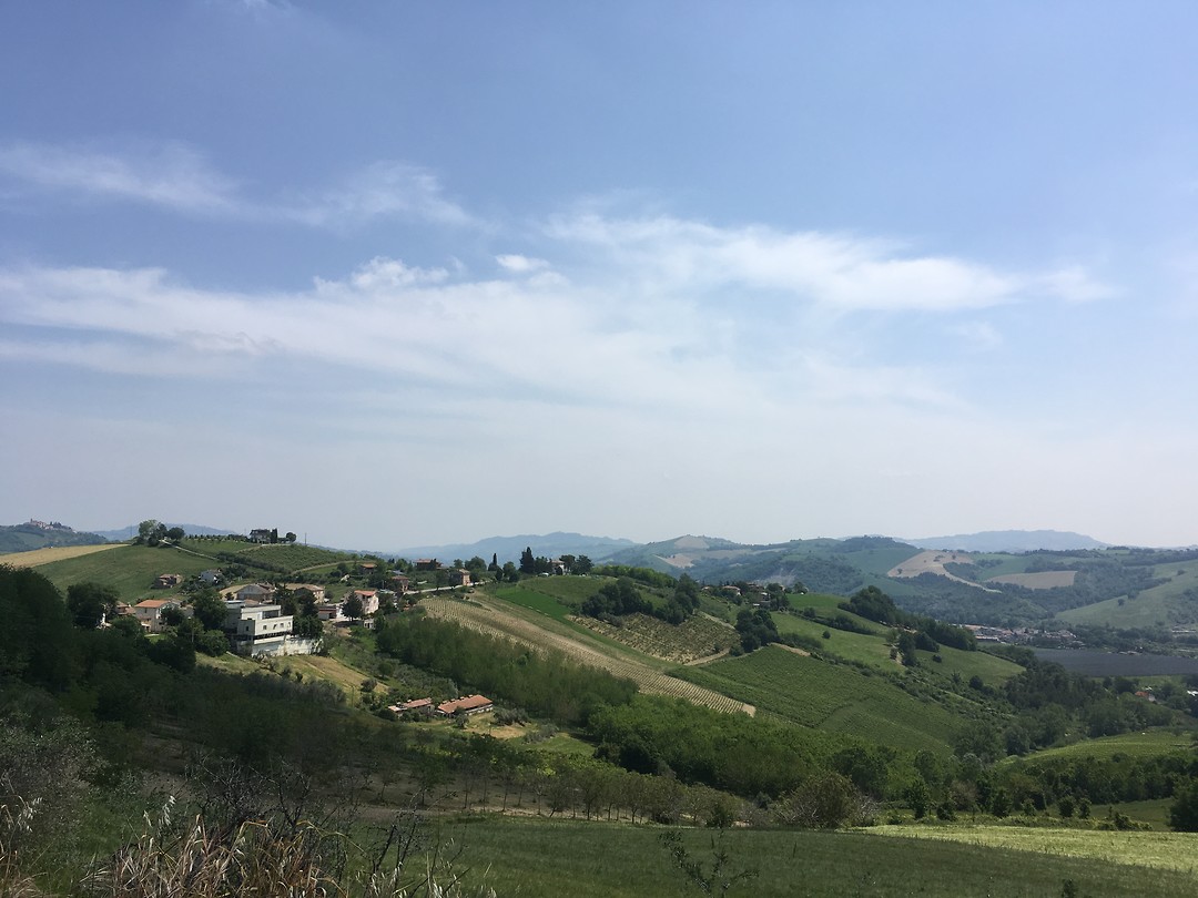 Uitzicht vanaf Monte Rinaldo