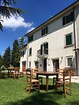 Terras van de B&B