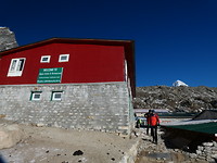 116-Downhillen naar Orsho: vertrek uit Lobuche