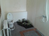 Badkamer met tuin
