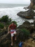Golven en rotsen