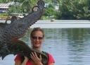 Deze croc was niet zo eng!