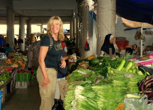 Mo op de markt in Serian