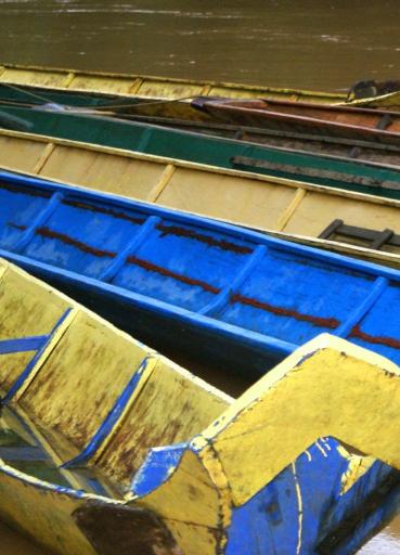 Leuke gekleurde bootjes