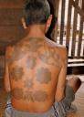 Met trots werden de tattoo's geshowd