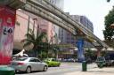 De monorail in KL was erg leuk naar Chinatown!