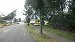bij Budel de grens over