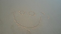 eindelijk ik ben op het strand!