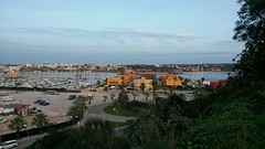 stukje camperplaats, haven en mijn lievelings plaats Ferregudo