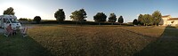 Panorama foto camperplaats