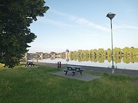 Visé België, 1 ste stop aan de Maas