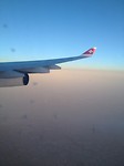 in de lucht