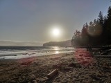 Zonsondergang op China Beach