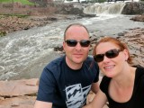 In Falls Park, Sioux Falls SD