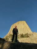 Dennis en Devils Tower