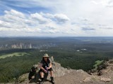 Ergens onderweg op Mount Washburn, 2