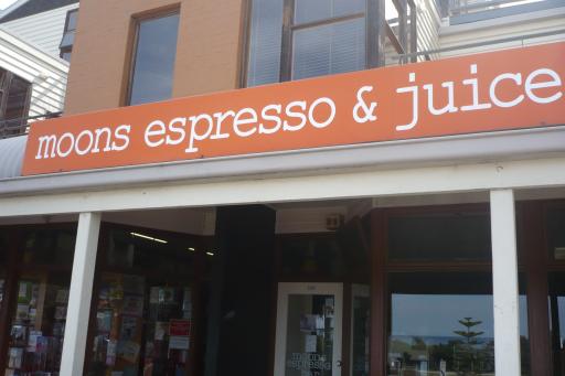 Moons espresso en juicebar