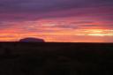 Zonsondergang Uluru