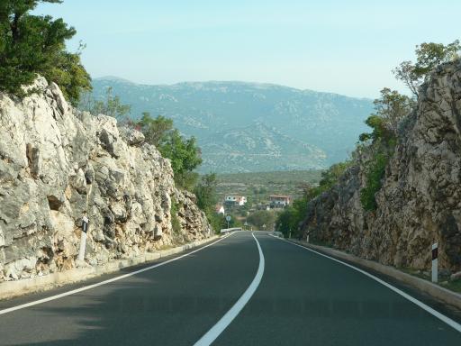 Route naar Starigrad / Paklenica 3