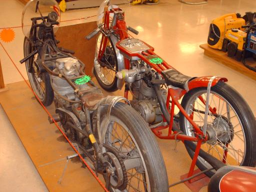 Orginele burt munro racemotoren!