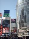 de bekende Shibuya crossing