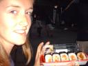 Kip met mayo sushi!