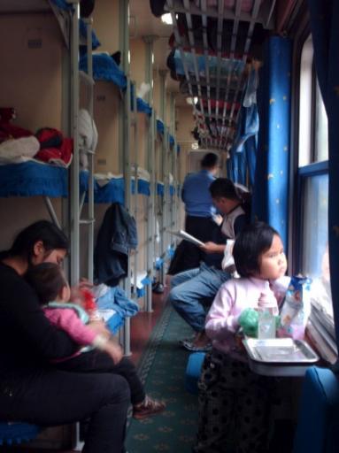 Met de hardsleeper naar Huang Shan (Tunxi)