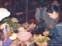 Night food market