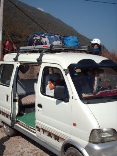Onderweg naar de Himalaya's