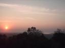 Sunset over western baray