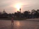 Battambang zonsondergang